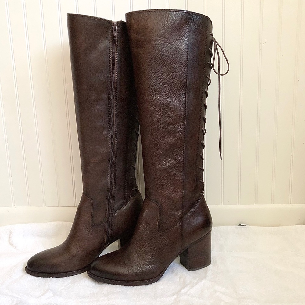 Soft Wheaton Lace Back Boots